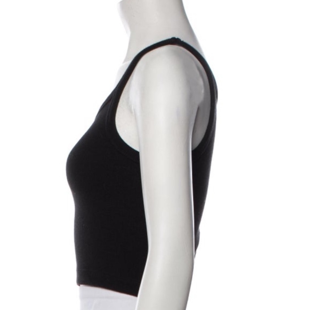 WARDROBE.NYC black crop top - Picture 2 of 3